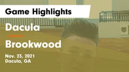 Dacula  vs Brookwood  Game Highlights - Nov. 23, 2021