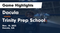 Dacula  vs Trinity Prep School Game Highlights - Nov. 18, 2023