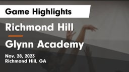 Richmond Hill  vs Glynn Academy  Game Highlights - Nov. 28, 2023