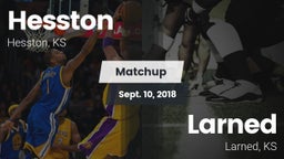Matchup: Hesston  vs. Larned  2018