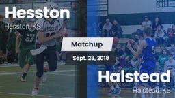 Matchup: Hesston  vs. Halstead  2018