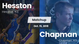 Matchup: Hesston  vs. Chapman  2018