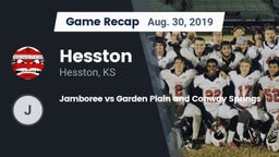 Recap: Hesston  vs. Jamboree vs Garden Plain and Conway Springs 2019