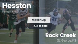 Matchup: Hesston  vs. Rock Creek  2019
