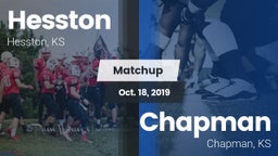 Matchup: Hesston  vs. Chapman  2019