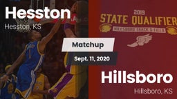Matchup: Hesston  vs. Hillsboro  2020