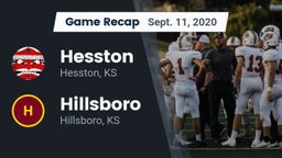 Recap: Hesston  vs. Hillsboro  2020