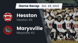 Recap: Hesston  vs. Marysville  2022