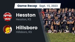 Recap: Hesston  vs. Hillsboro  2023