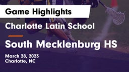 Charlotte Latin School vs South Mecklenburg HS Game Highlights - March 28, 2023