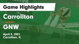 Carrollton  vs GNW Game Highlights - April 5, 2021