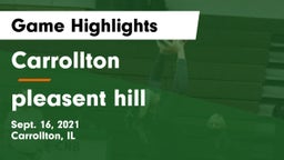 Carrollton  vs pleasent hill Game Highlights - Sept. 16, 2021