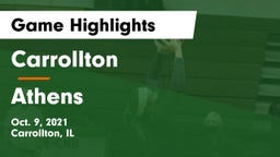 Carrollton  vs Athens  Game Highlights - Oct. 9, 2021