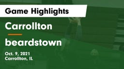 Carrollton  vs beardstown Game Highlights - Oct. 9, 2021