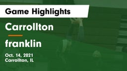 Carrollton  vs franklin Game Highlights - Oct. 14, 2021