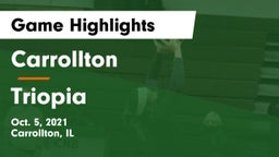 Carrollton  vs Triopia  Game Highlights - Oct. 5, 2021