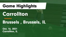 Carrollton  vs Brussels , Brussels, IL Game Highlights - Oct. 16, 2021