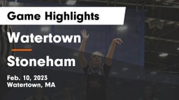Watertown  vs Stoneham  Game Highlights - Feb. 10, 2023