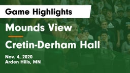 Mounds View  vs Cretin-Derham Hall  Game Highlights - Nov. 4, 2020
