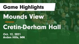 Mounds View  vs Cretin-Derham Hall  Game Highlights - Oct. 12, 2021