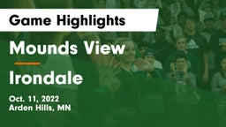 Mounds View  vs Irondale  Game Highlights - Oct. 11, 2022