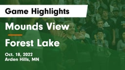 Mounds View  vs Forest Lake  Game Highlights - Oct. 18, 2022