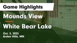 Mounds View  vs White Bear Lake  Game Highlights - Oct. 3, 2023