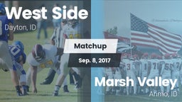 Matchup: West Side High vs. Marsh Valley  2017