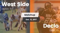 Matchup: West Side High vs. Declo  2017