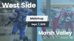 Matchup: West Side High vs. Marsh Valley  2018