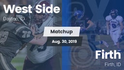 Matchup: West Side High vs. Firth  2019