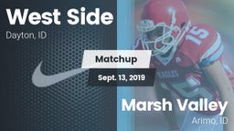 Matchup: West Side High vs. Marsh Valley  2019