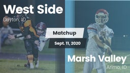 Matchup: West Side High vs. Marsh Valley  2020