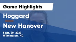 Hoggard  vs New Hanover  Game Highlights - Sept. 20, 2022