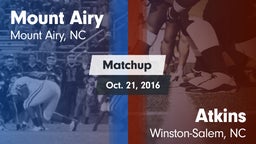 Matchup: Mount Airy High vs. Atkins  2016