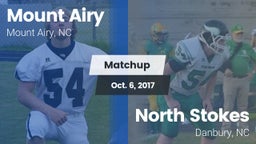 Matchup: Mount Airy High vs. North Stokes  2017