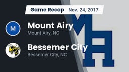 Recap: Mount Airy  vs. Bessemer City  2017