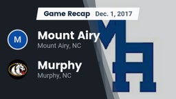 Recap: Mount Airy  vs. Murphy  2017
