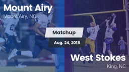 Matchup: Mount Airy High vs. West Stokes  2018