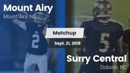 Matchup: Mount Airy High vs. Surry Central  2018