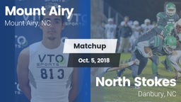 Matchup: Mount Airy High vs. North Stokes  2018