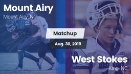 Matchup: Mount Airy High vs. West Stokes  2019