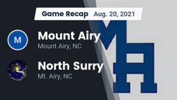 Recap: Mount Airy  vs. North Surry  2021