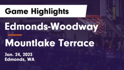 Edmonds-Woodway  vs Mountlake Terrace  Game Highlights - Jan. 24, 2023