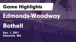 Edmonds-Woodway  vs Bothell  Game Highlights - Dec. 1, 2021