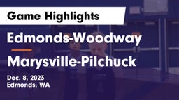 Edmonds-Woodway  vs Marysville-Pilchuck Game Highlights - Dec. 8, 2023