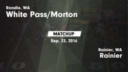 Matchup: White Pass/Morton vs. Rainier  2016