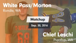 Matchup: White Pass/Morton vs. Chief Leschi  2016