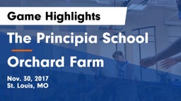 The Principia School vs Orchard Farm  Game Highlights - Nov. 30, 2017
