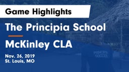 The Principia School vs McKinley CLA  Game Highlights - Nov. 26, 2019